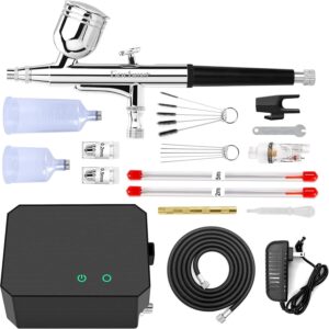 Gocheer Airbrush Kit with Air Compressor